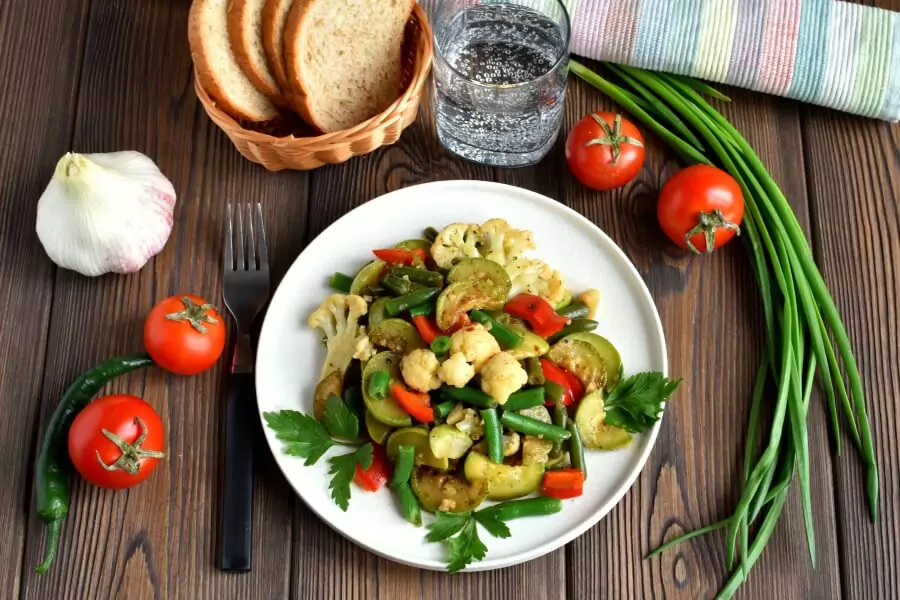 Garlic Sautéed Vegetables