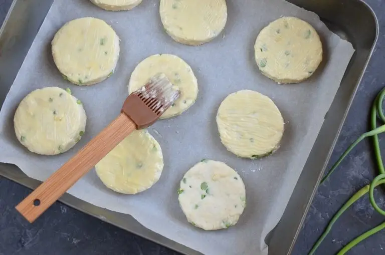 Step 5 - Garlic Scape and Gruyere Biscuits