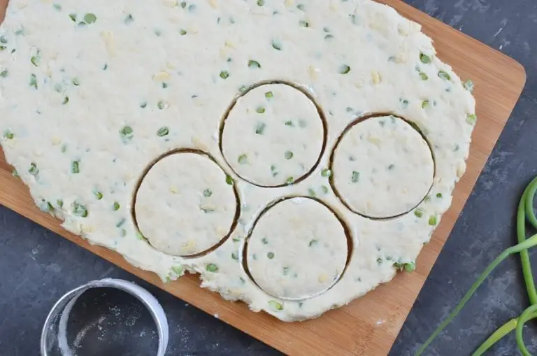 Step 5 - Garlic Scape and Gruyere Biscuits