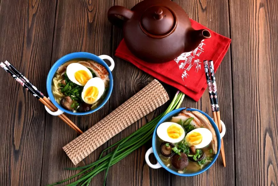 Garlic Ginger Chicken Ramen