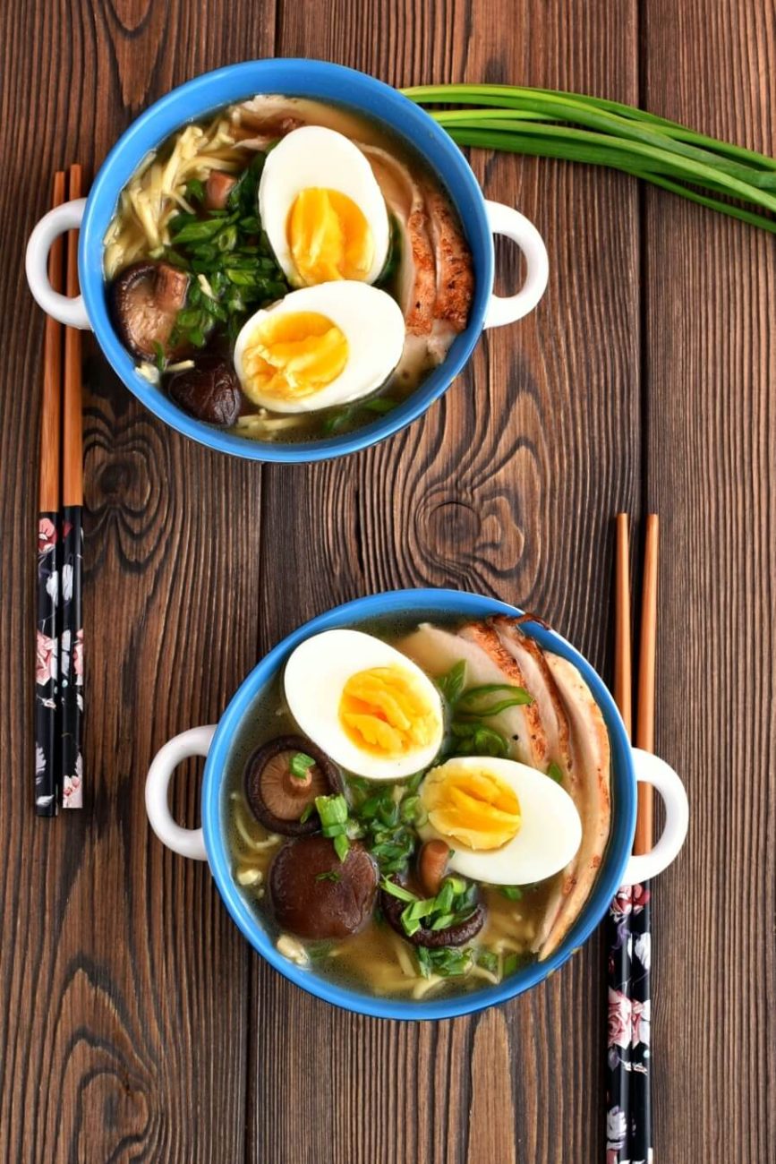 Garlic Ginger Chicken Ramen Recipe Cook.me Recipes