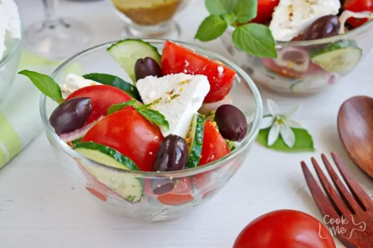 Step 4 - Greek Tomato Salad