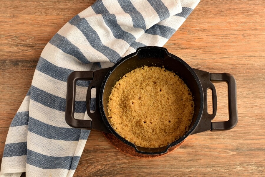 Healthy Grilled Corn Caprese Quinoa Salad recipe - step 1