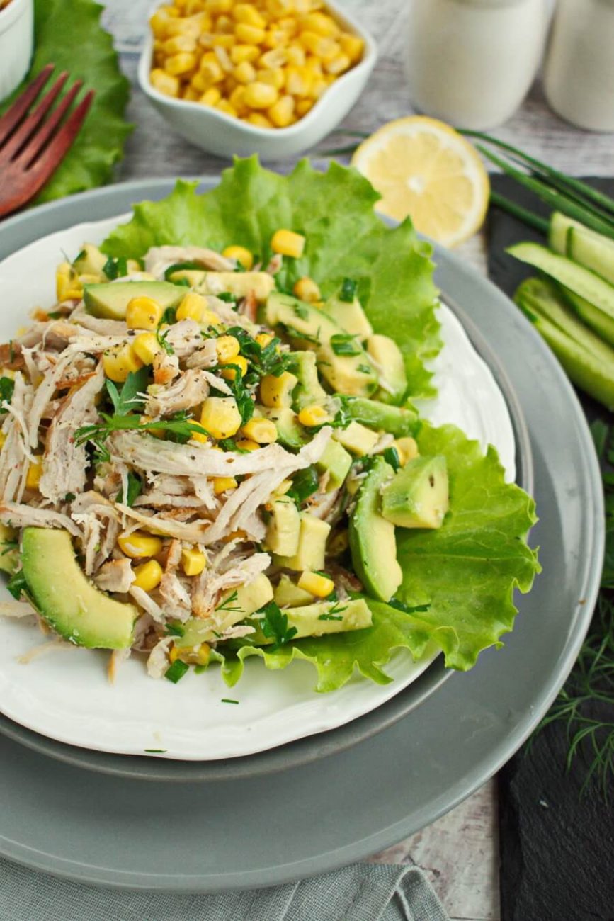 Healthy Avocado Chicken Salad Recipe - Cook.me