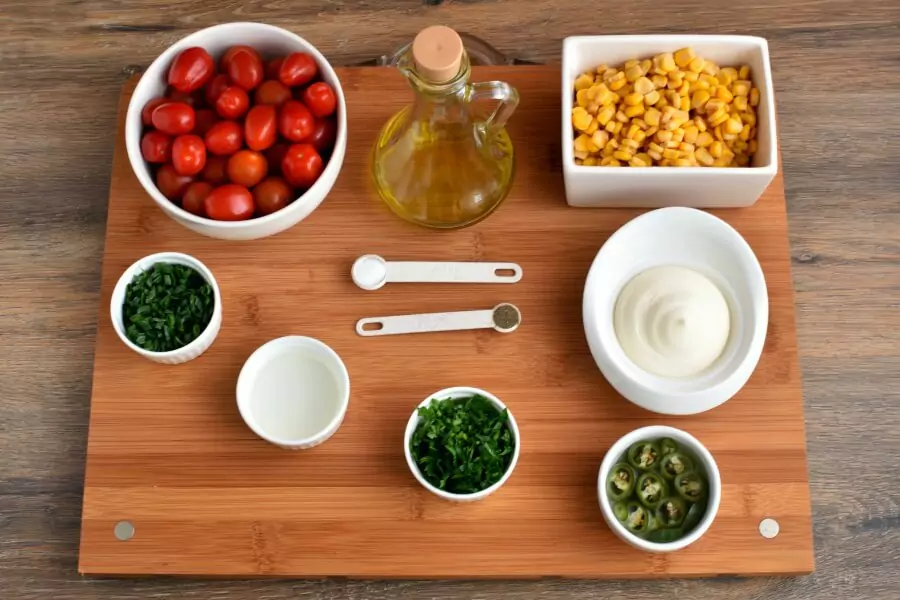 Ingredients for Healthy Corn Salad