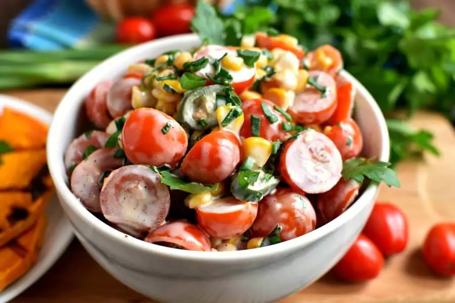 Healthy Corn Salad