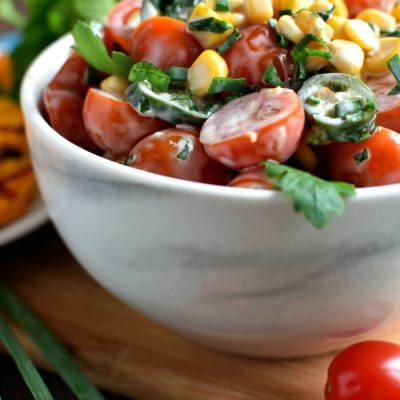 Healthy Corn Salad Recipes-Homemade Healthy Corn Salad-Easy Healthy Corn Salad