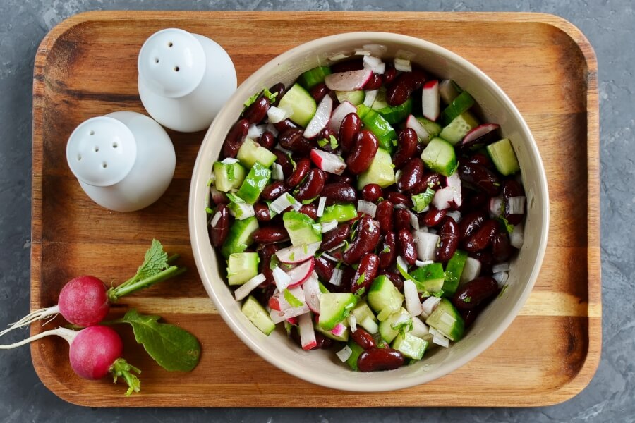 Vegan Kidney Bean Salad recipe - step 3