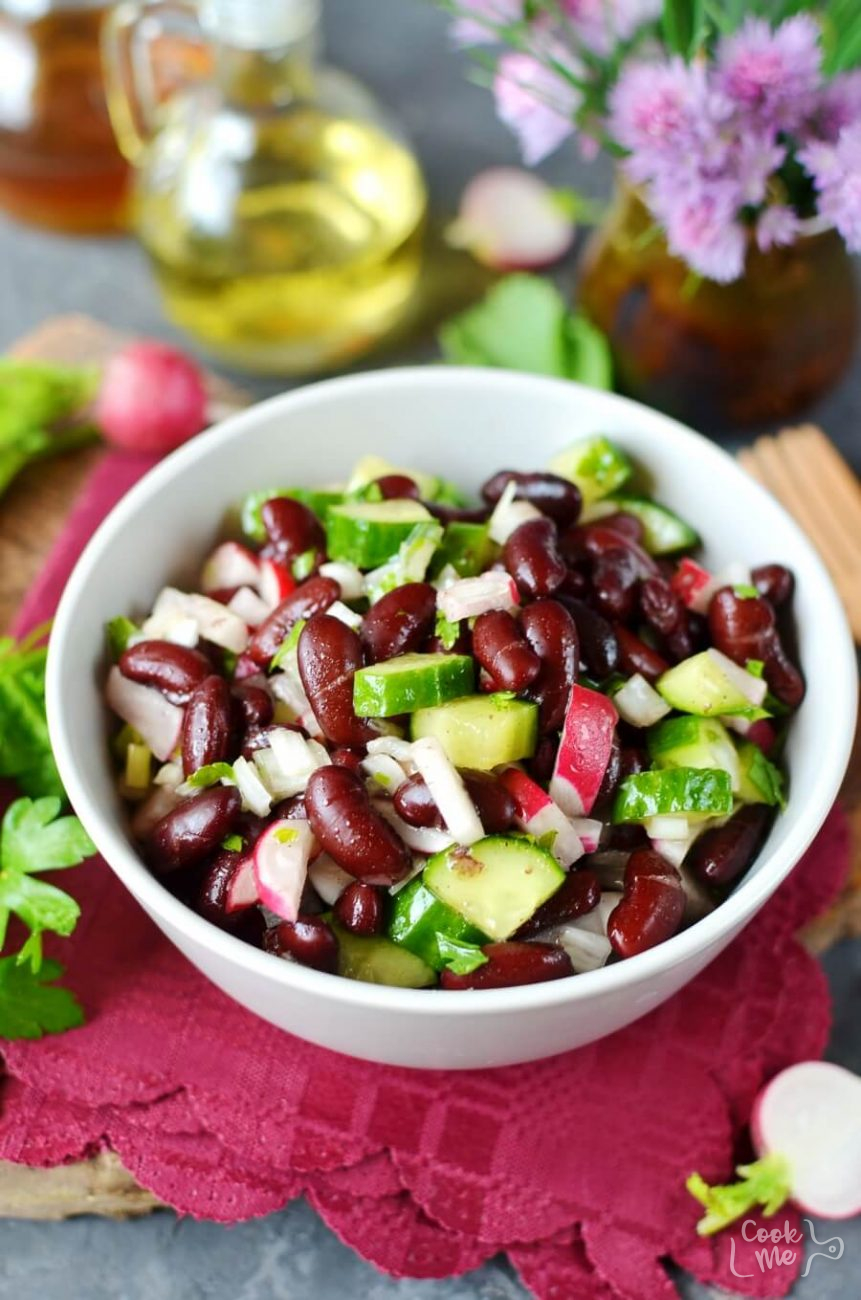 Vegan Kidney Bean Salad Recipe Cook.me