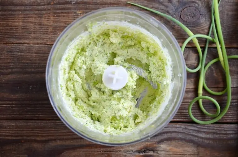 Step 2 - Keto Lemon Garlic Scape Compound Butter