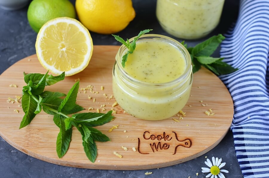 How to serve Lemon Mint Curd