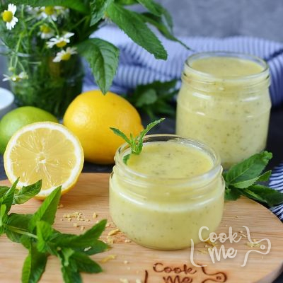 Lemon Mint Curd Recipe-How To Make Lemon Mint Curd-Delicious Lemon Mint Curd