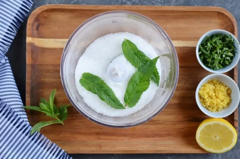 Step 1 - Lemon Mint Curd