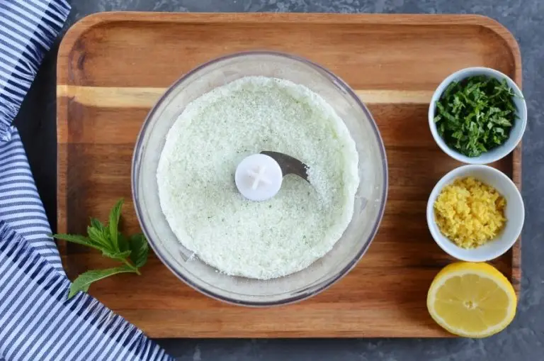 Step 1 - Lemon Mint Curd