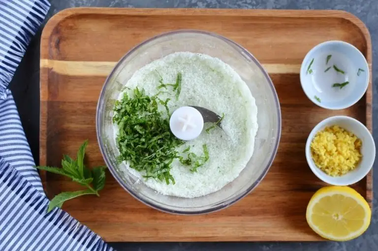 Step 1 - Lemon Mint Curd