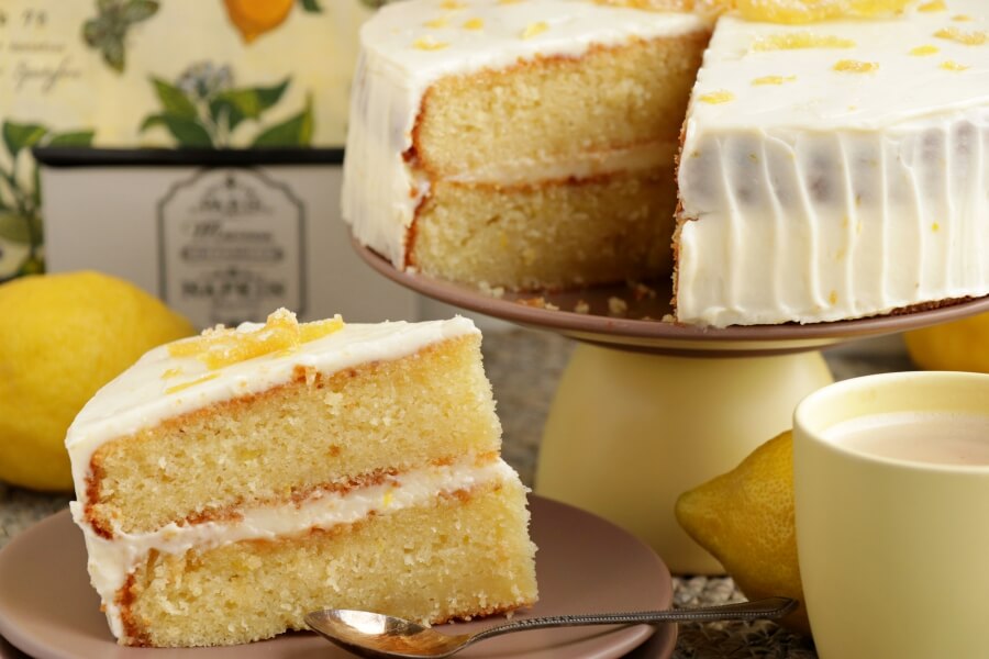 Lemon Velvet Cake