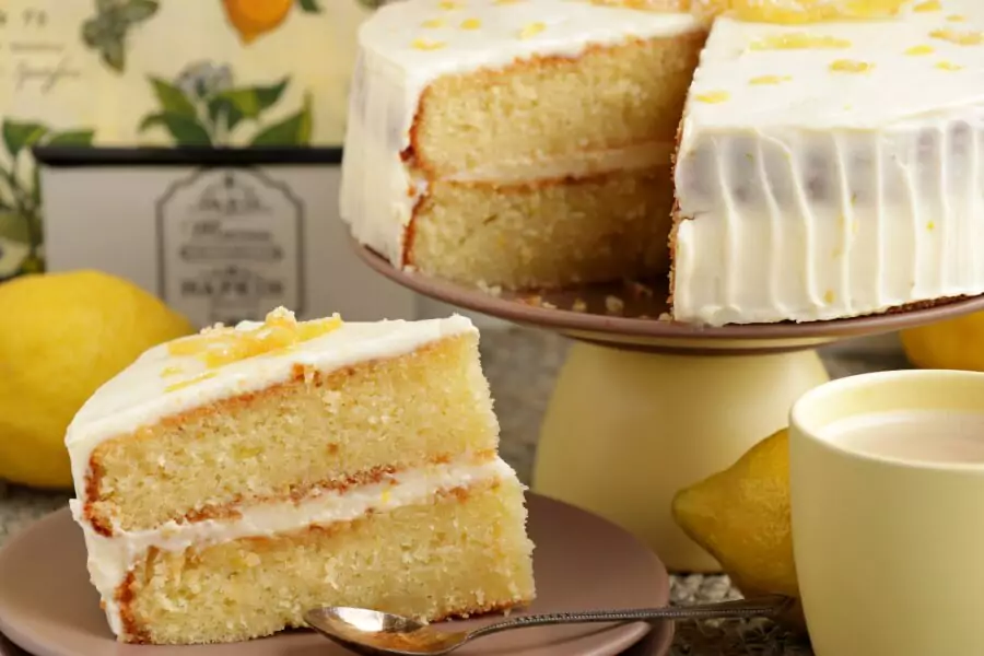 Lemon Velvet Cake