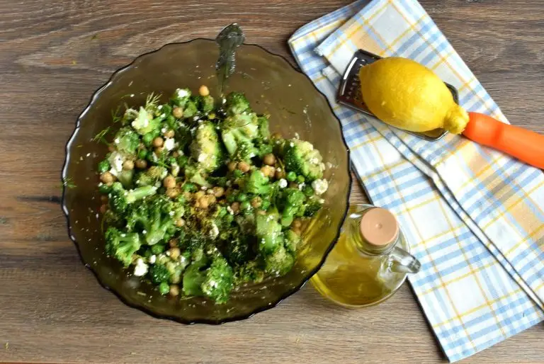 Step 4 - Lemony Broccoli Salad With Chickpeas and Feta