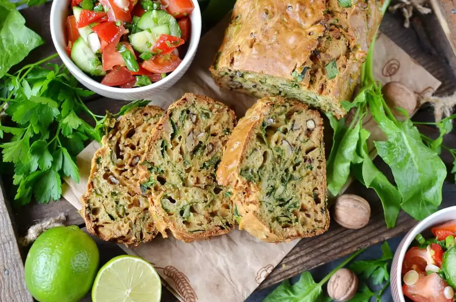 Onion Marmalade & Spinach Bread