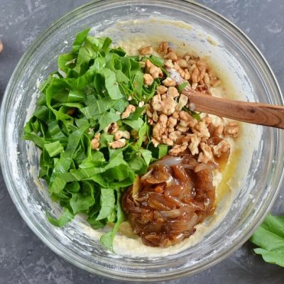 Onion Marmalade & Spinach Bread recipe - step 5
