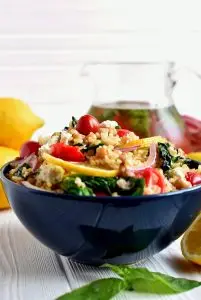 Mediterranean Bulgur Bowl