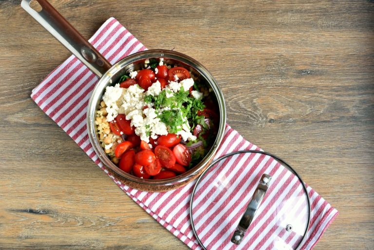 Step 4 - Mediterranean Bulgur Bowl