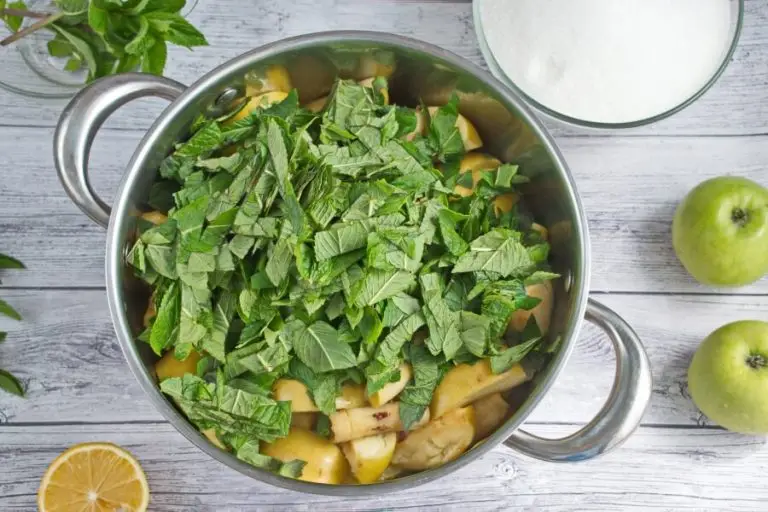 Step 1 - Mint Jelly (food color free)