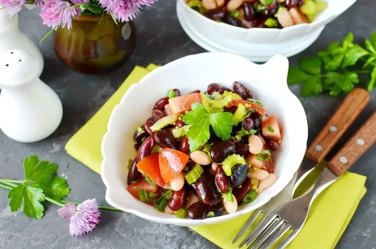 Step 4 - Vegan Mixed Bean Salad