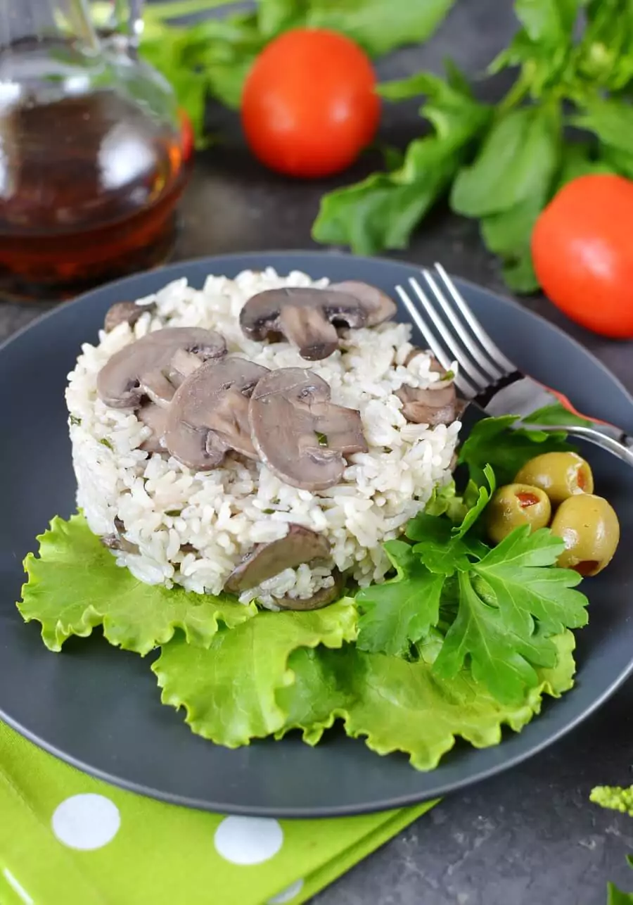 Easy Mushroom Rice