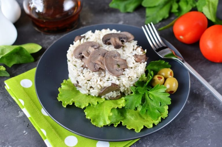 Step 5 - Easy Mushroom Rice