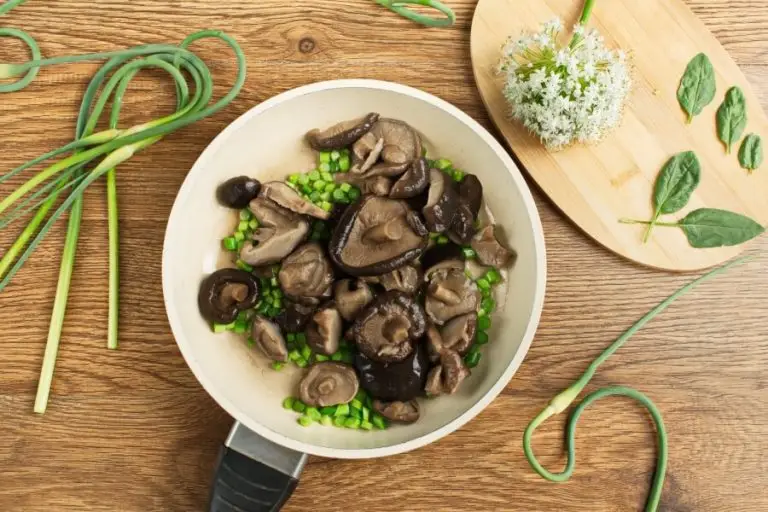 Step 4 - Orzo With Shiitake and Garlic Scapes