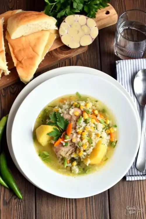 Gluten Free Peruvian Chicken Soup (Aguadito de Pollo)