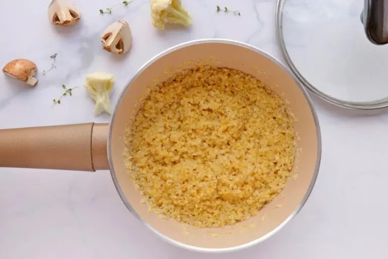 Step 2 - Roasted Cauliflower and Cheese Quiche with Quinoa