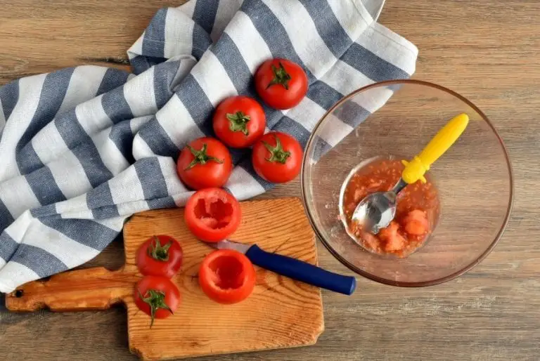 Step 2 - Roasted Corn and Basil Stuffed Tomatoes