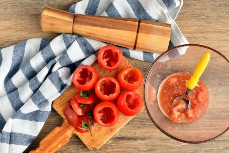 Step 2 - Roasted Corn and Basil Stuffed Tomatoes