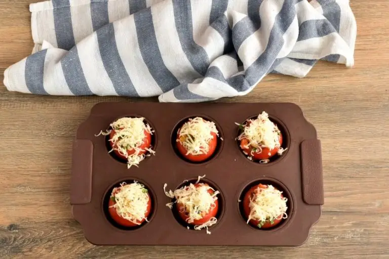 Step 4 - Roasted Corn and Basil Stuffed Tomatoes