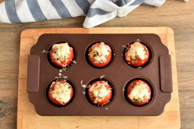 Step 5 - Roasted Corn and Basil Stuffed Tomatoes