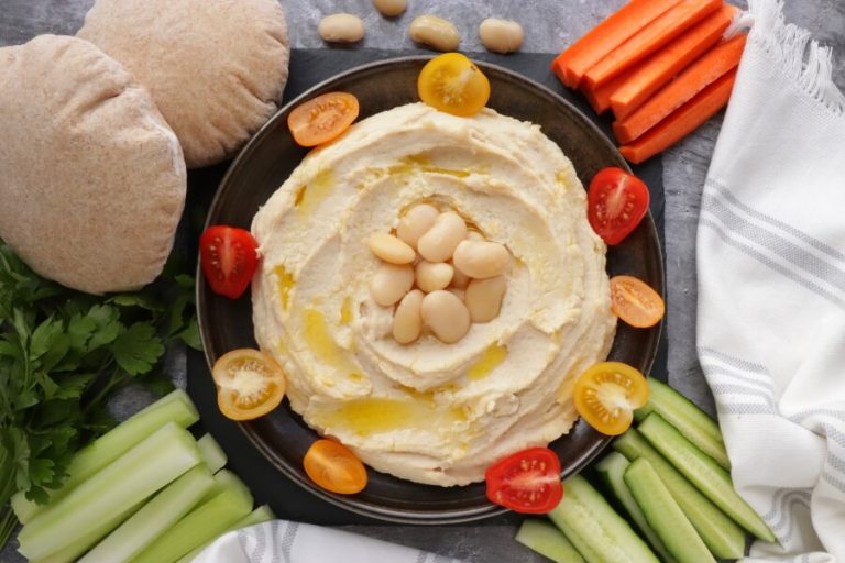 Step 7 - Roasted Garlic White Bean Hummus