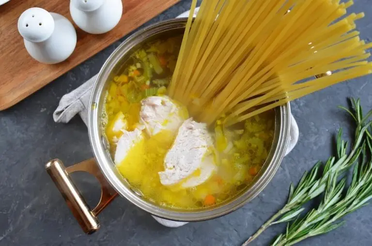 Step 7 - Rosemary Chicken Noodle Soup