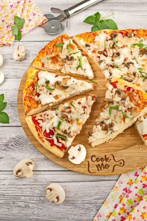 Sausage Mushroom Pizza