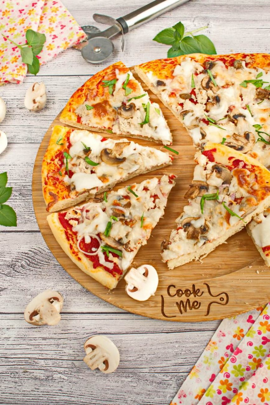 Sausage Mushroom Pizza Recipe Cook.me Recipes