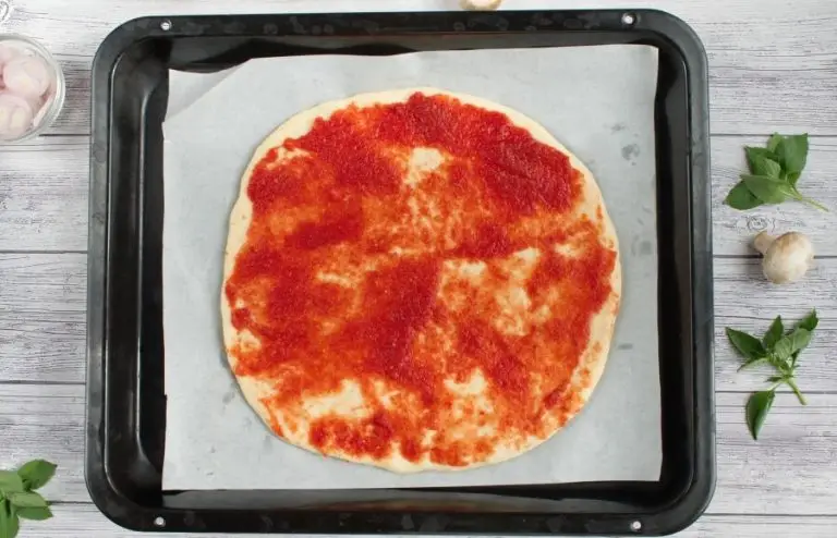 Step 4 - Sausage Mushroom Pizza