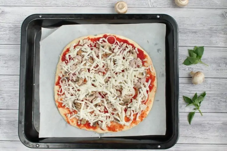 Step 5 - Sausage Mushroom Pizza