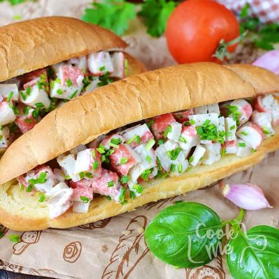 Seafood Sandwich Recipe-How To Make Seafood Sandwich-Easy Seafood Sandwich