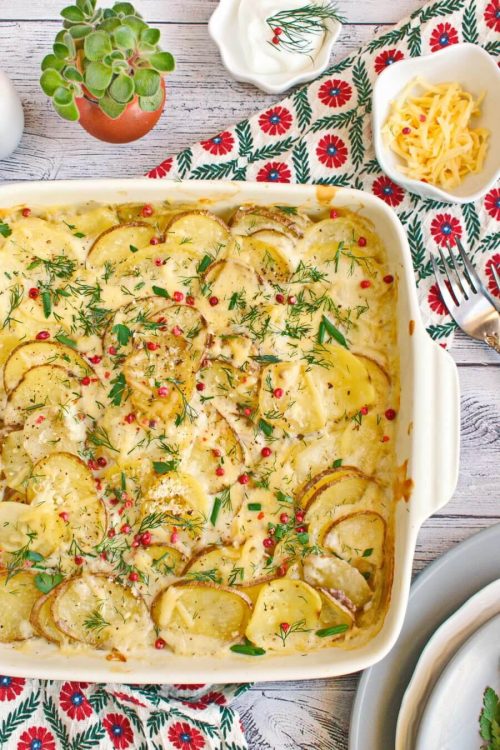 Simple Au Gratin Potatoes