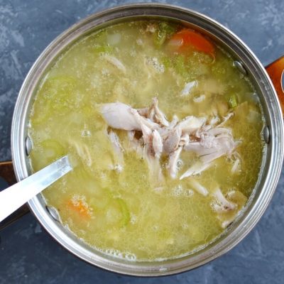 Simple Chicken Soup recipe - step 5