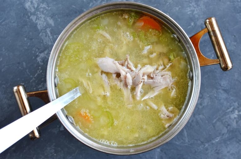 Step 5 - Simple Chicken Soup