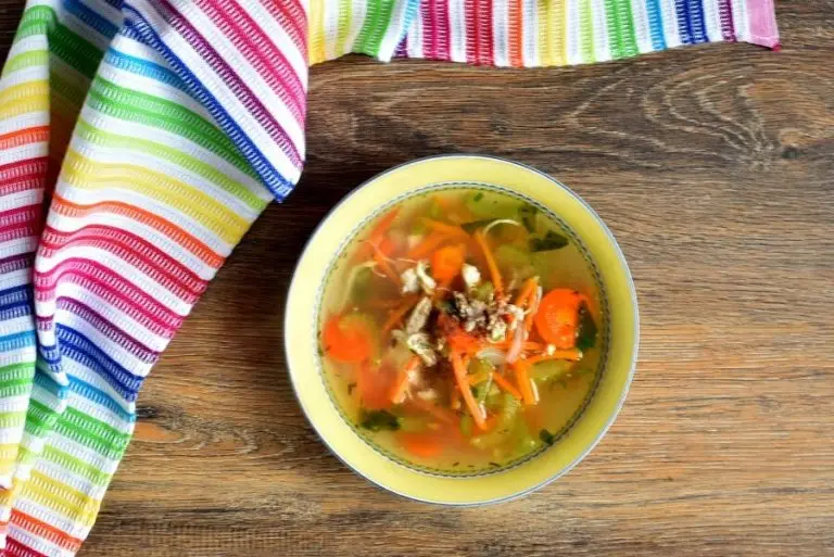 Step 6 - Skinny Chicken and Sweet Potato Noodle Soup