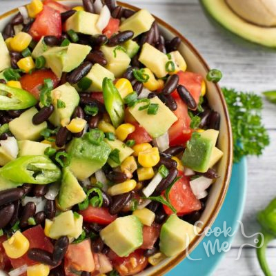 Low Carb Black Bean Salad recipe-Fresh Black Bean Salad Recipe-Black Bean and Corn Salad