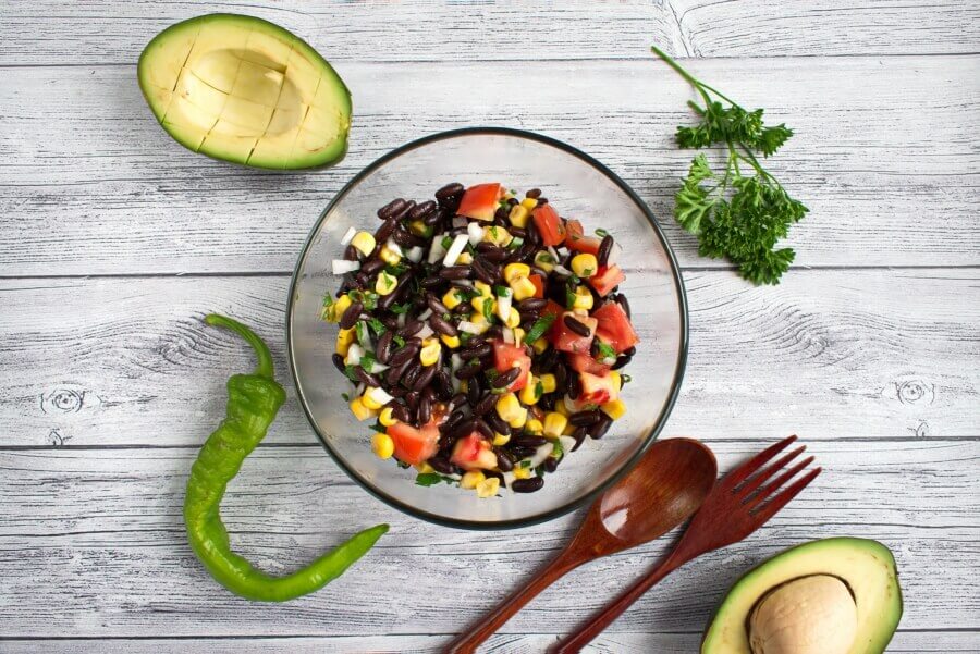 Low Cholesterol Black Bean Salad recipe - step 3